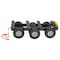 Vestil Black All Terrain Eight Wheel Dolly 1400 lb Capacity ALL-T-D8W-1400 - alternate 4